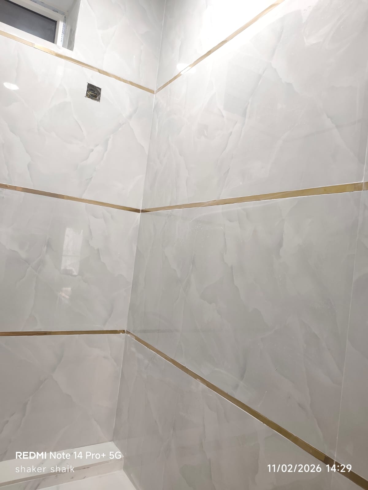 SK Tiles Studio tile installation project 01 in Hyderabad