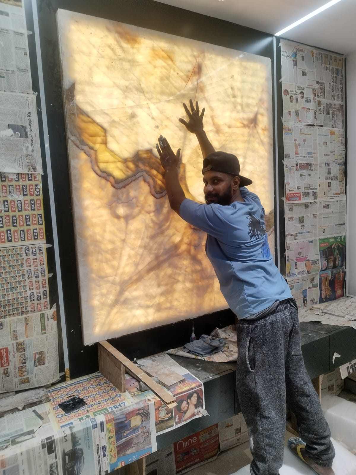 SK Tiles Studio tile installation project 32 in Hyderabad