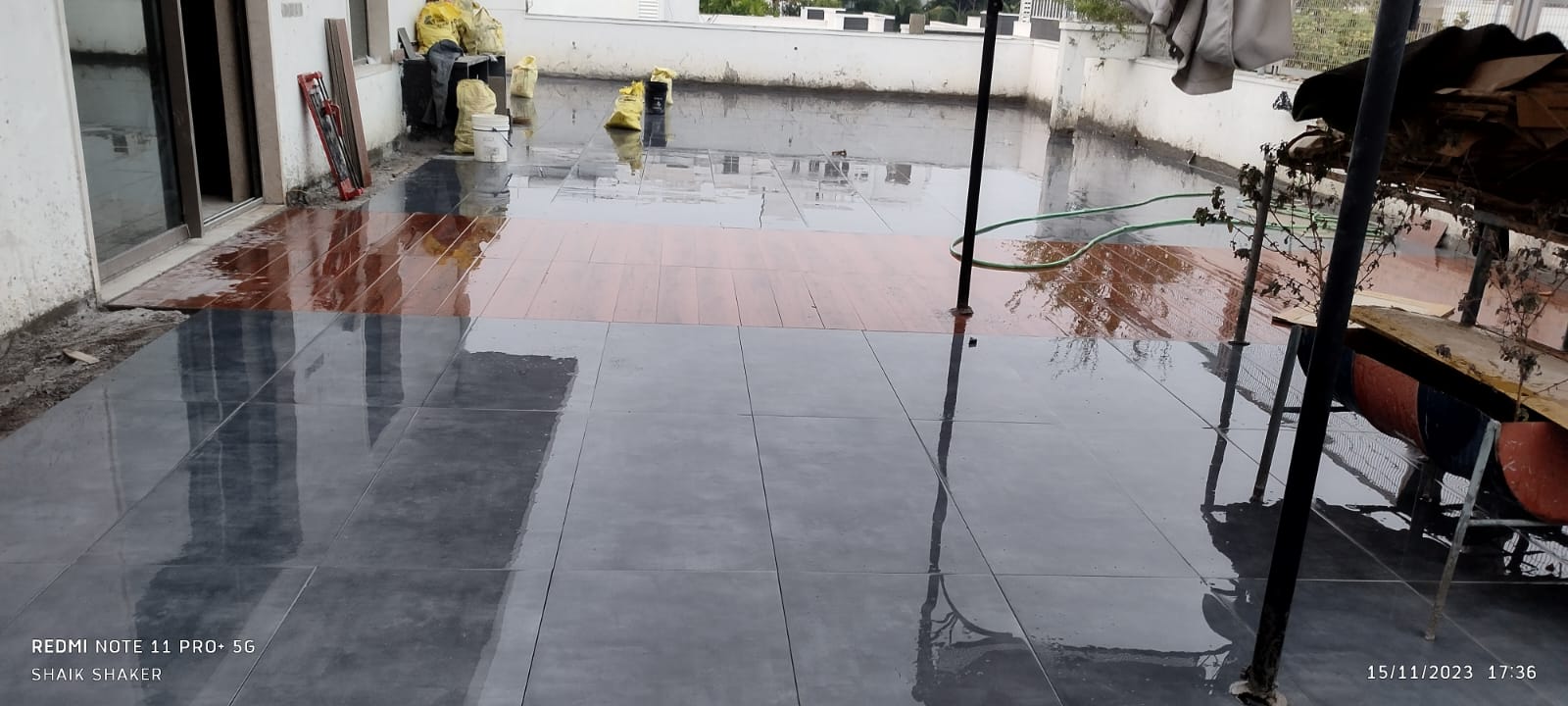 SK Tiles Studio tile installation project 36 in Hyderabad