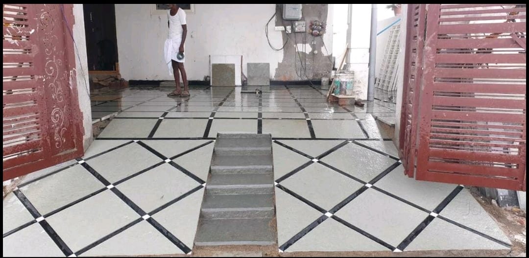 SK Tiles Studio tile installation project 45 in Hyderabad